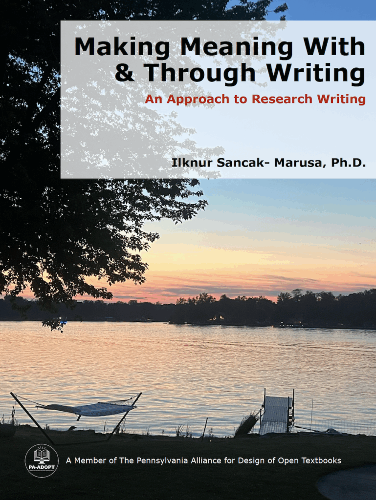 Making Meaning with and through Writing Cover